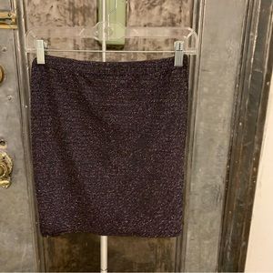 S M L Black sparkly rainbow thread stretchy mini skirt Seduction